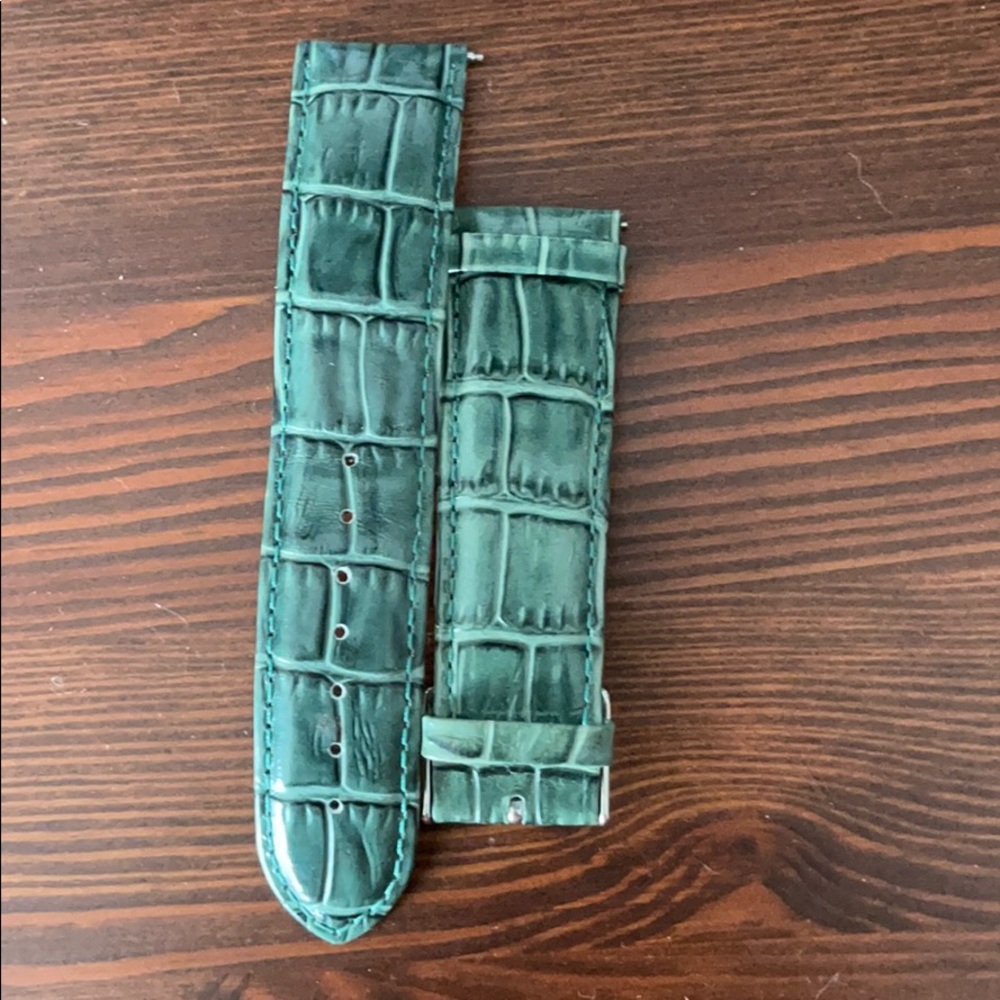 Genuine leather watch band